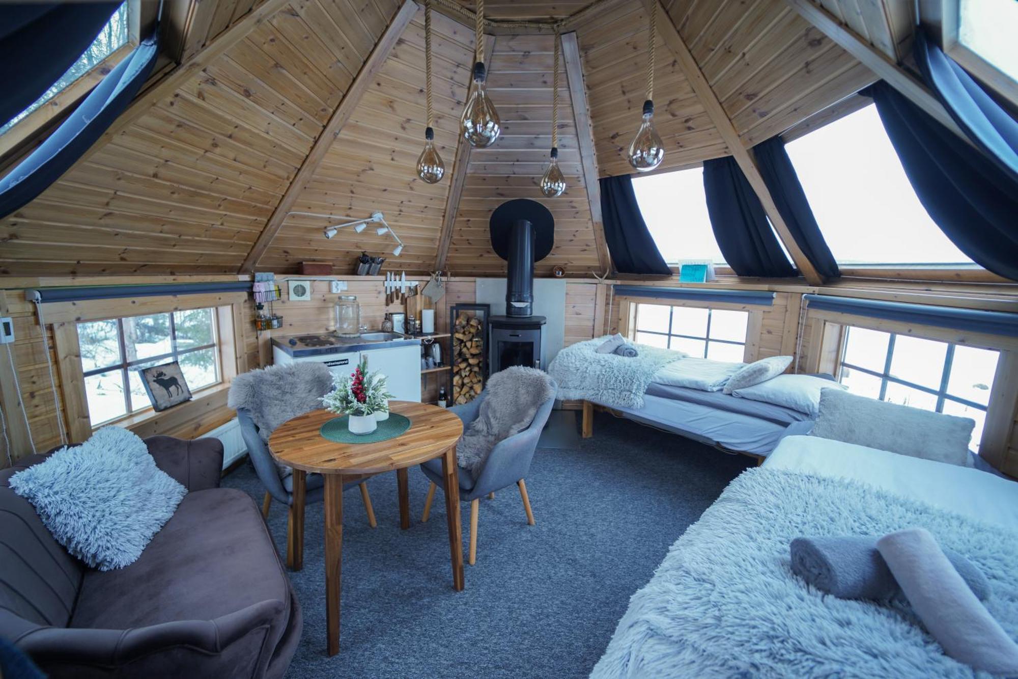 Northern Light Huts - Paradise Lapland كيرونا المظهر الخارجي الصورة
