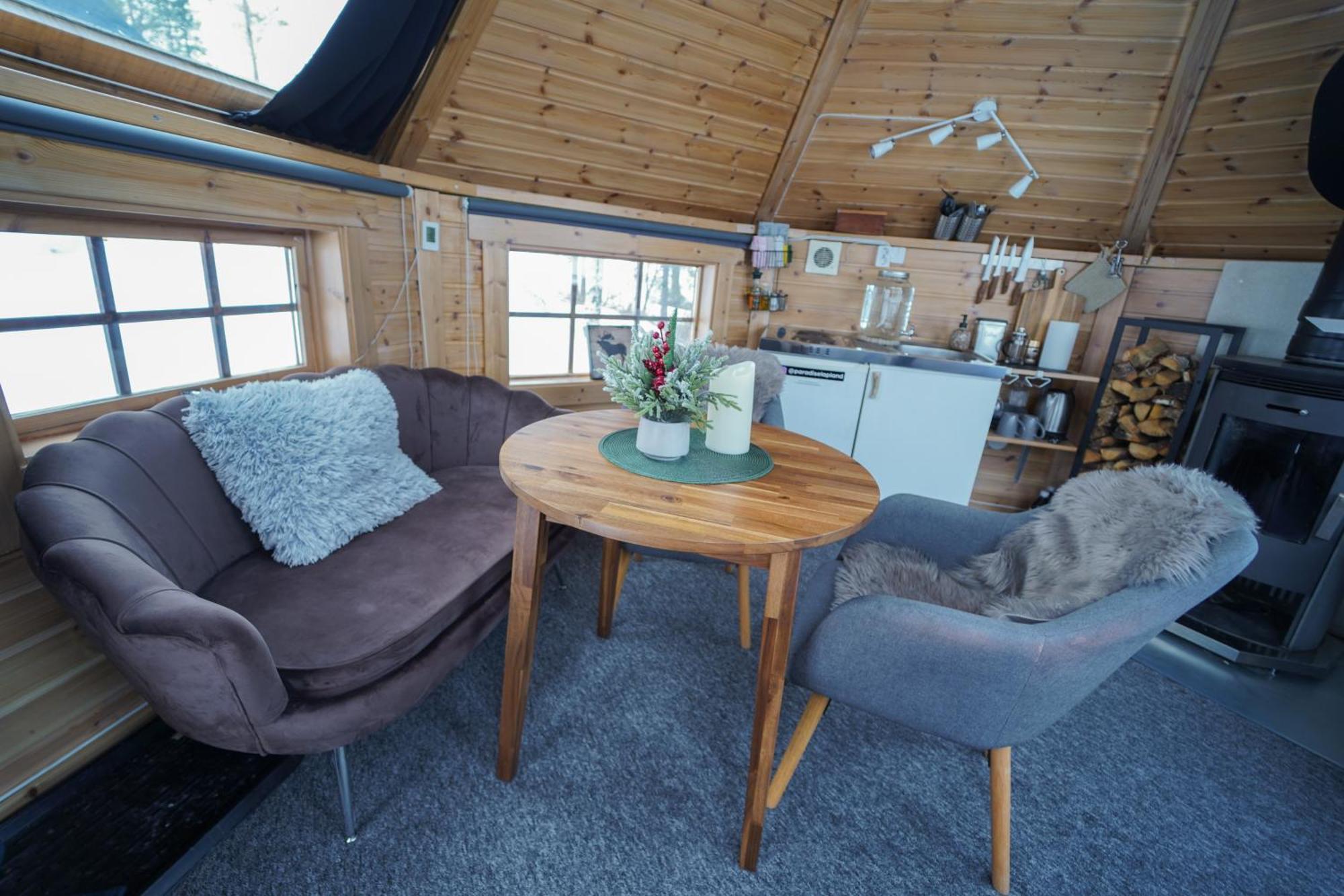 Northern Light Huts - Paradise Lapland كيرونا المظهر الخارجي الصورة